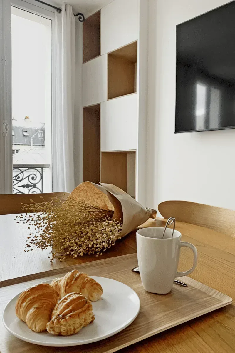 renovation d'un appartement pour la location meublée cité malesherbes architecte d'intérieure nathalie simonneau pour scénographie paris 9ème