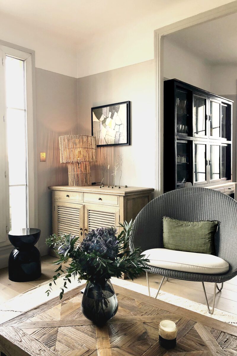 aménagement d'un appartement à Neuilly par scenographie intérieure Paris 9